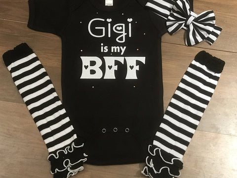 Gigi Is My BFF - Paisley Bows