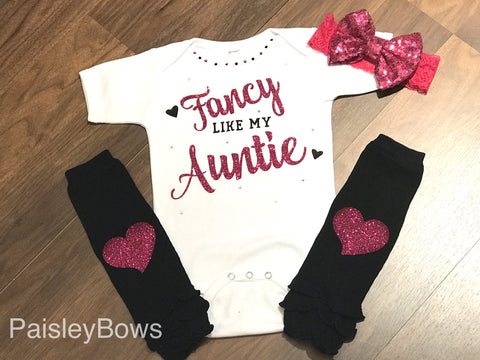 Fancy Like My Auntie - Paisley Bows