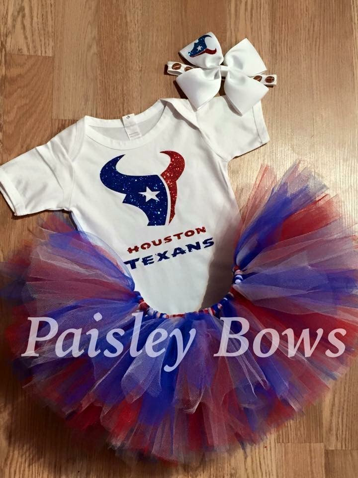 Texans Tutu Set - Paisley Bows