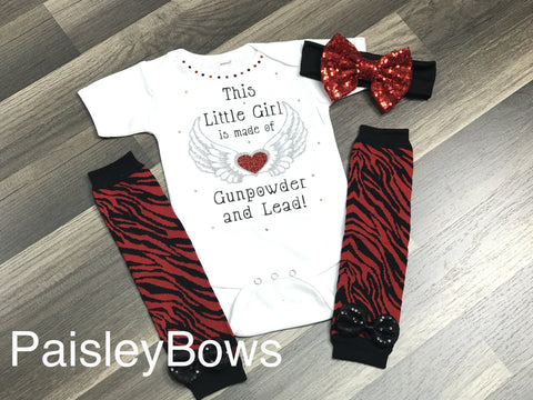 Gunpowder and Lead - Paisley Bows