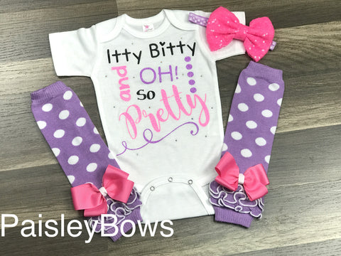 Itty Bitty And Oh So Pretty - Paisley Bows