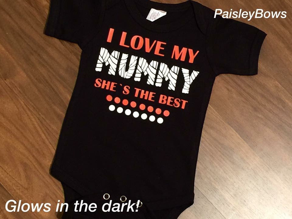I love My Mummy - Paisley Bows