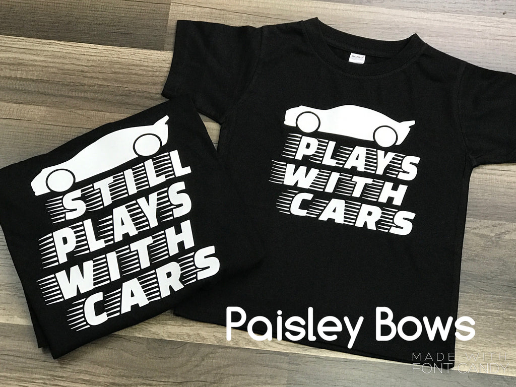 Still Plays With Cars - Paisley Bows