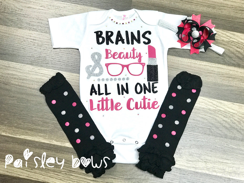 Brains And Beauty - Paisley Bows