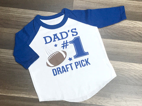 Dad's #1 Draft Pick - Paisley Bows