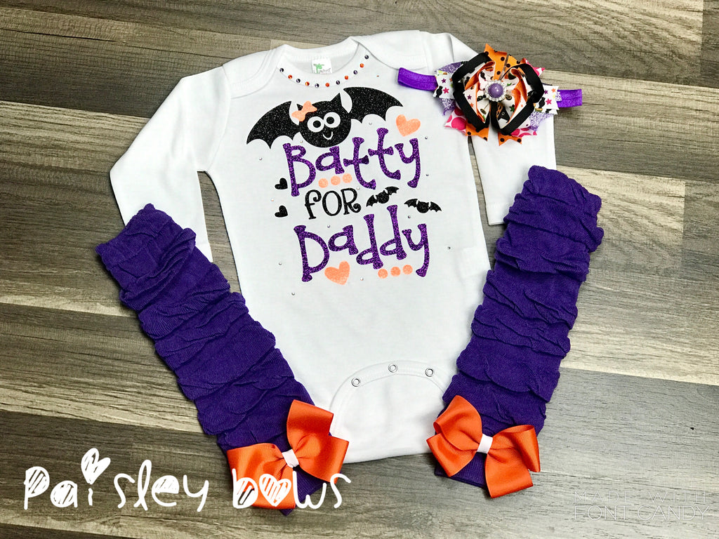Batty For Daddy - Paisley Bows